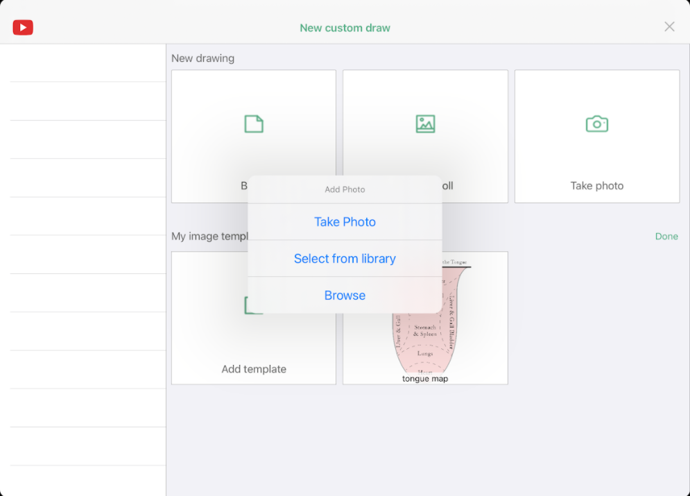 How do I Use the Draw Template Feature?