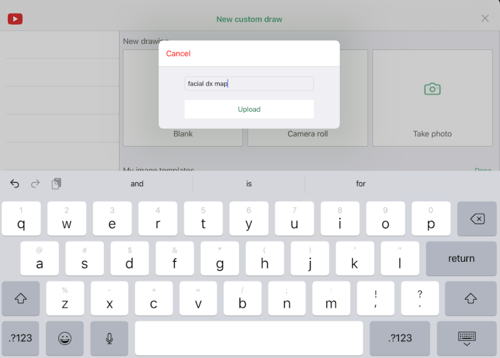 How do I Use the Draw Template Feature?